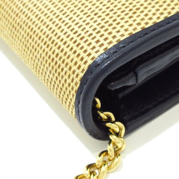 GUCCI Horsebit Beige Dark Navy Canvas Leather - 764-081625 - Picture 5 of 13